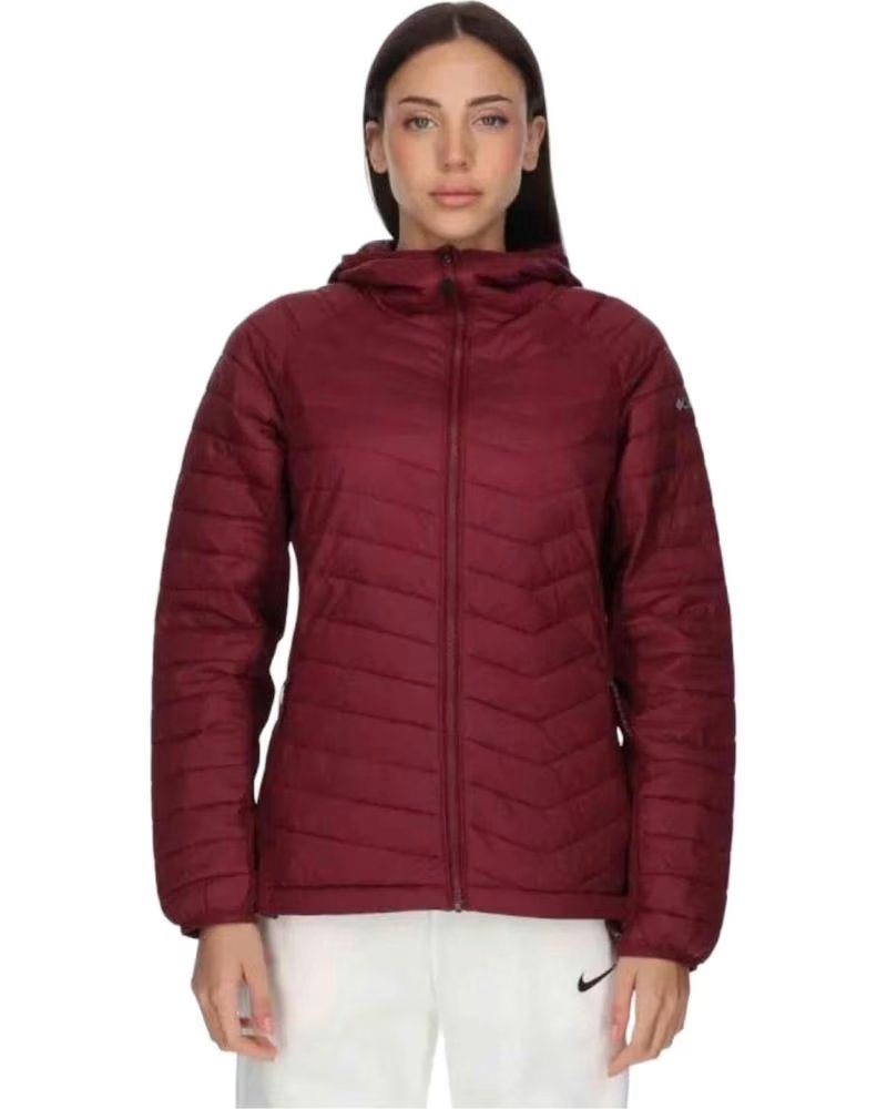 COLUMBIA GIACCA CON CAPPUCCIO DA DONNA POWDER PASS II HYBRID MUJER