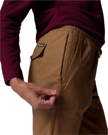 COLUMBIA PANTALON LARGO PANTALON LARGO ROC RIPSTOP REGULAR MARRON EN MARRON PARA HOMBRE MUJER
