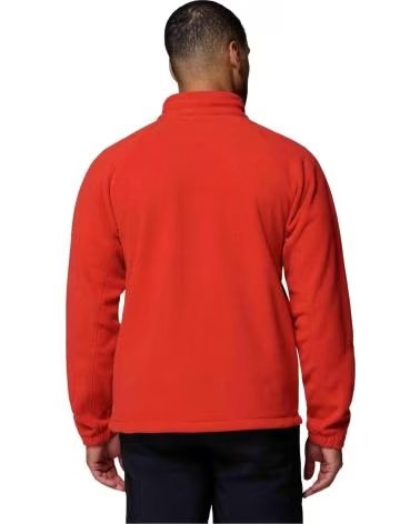 COLUMBIA GIACCA IN PILE FAST TREK II FULL ZIP ROSSA BRILLANTE