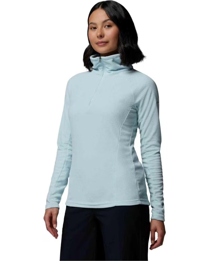 COLUMBIA PILE GLACIAL FLEECE IV HALF ZIP AZZURRO DONNA