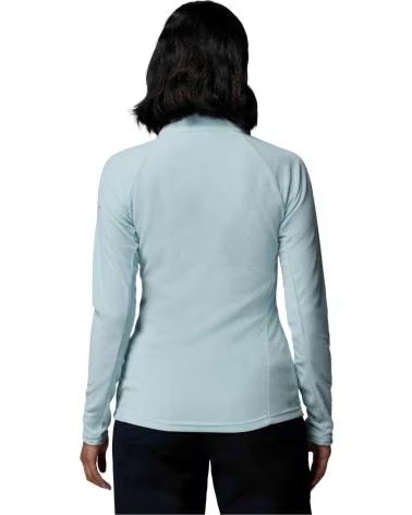 COLUMBIA PILE GLACIAL FLEECE IV HALF ZIP AZZURRO DONNA