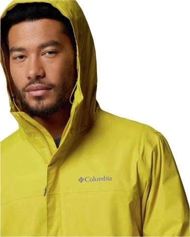 COLUMBIA WATERTIGHT II HOODED JACKET YELLOW UNISEX VIVO