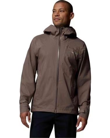 COLUMBIA CHAQUETA CHAQUETA CON CAPUCHA TRAILBORNE 2 5L SHELL EN PARA UNISEX MARRON
