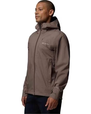 COLUMBIA CHAQUETA CHAQUETA CON CAPUCHA TRAILBORNE 2 5L SHELL EN PARA UNISEX MARRON