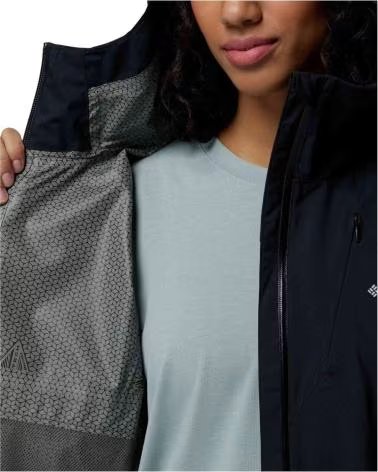 COLUMBIA CHAQUETA TRAILBORNE 25L SHELL CON CAPUCHA PARA MUJER