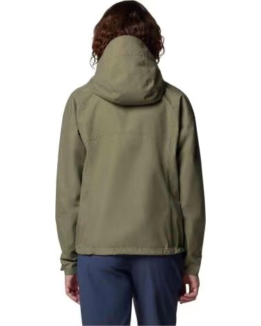 COLUMBIA CHAQUETA CHAQUETA CON CAPUCHA HIKEBOUND II VERDE BOSQUE EN VERDE PARA UNISEX MUJER