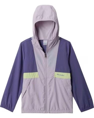 COLUMBIA SPIRE VALLEY HOODED WINDBREAKER JACKET NINO