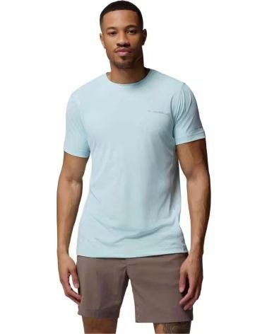 COLUMBIA T-SHIRT ZERO RULES LIGHT A MANICHE CORTE BLU