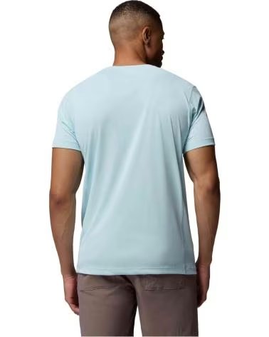 COLUMBIA T-SHIRT ZERO RULES LIGHT A MANICHE CORTE BLU