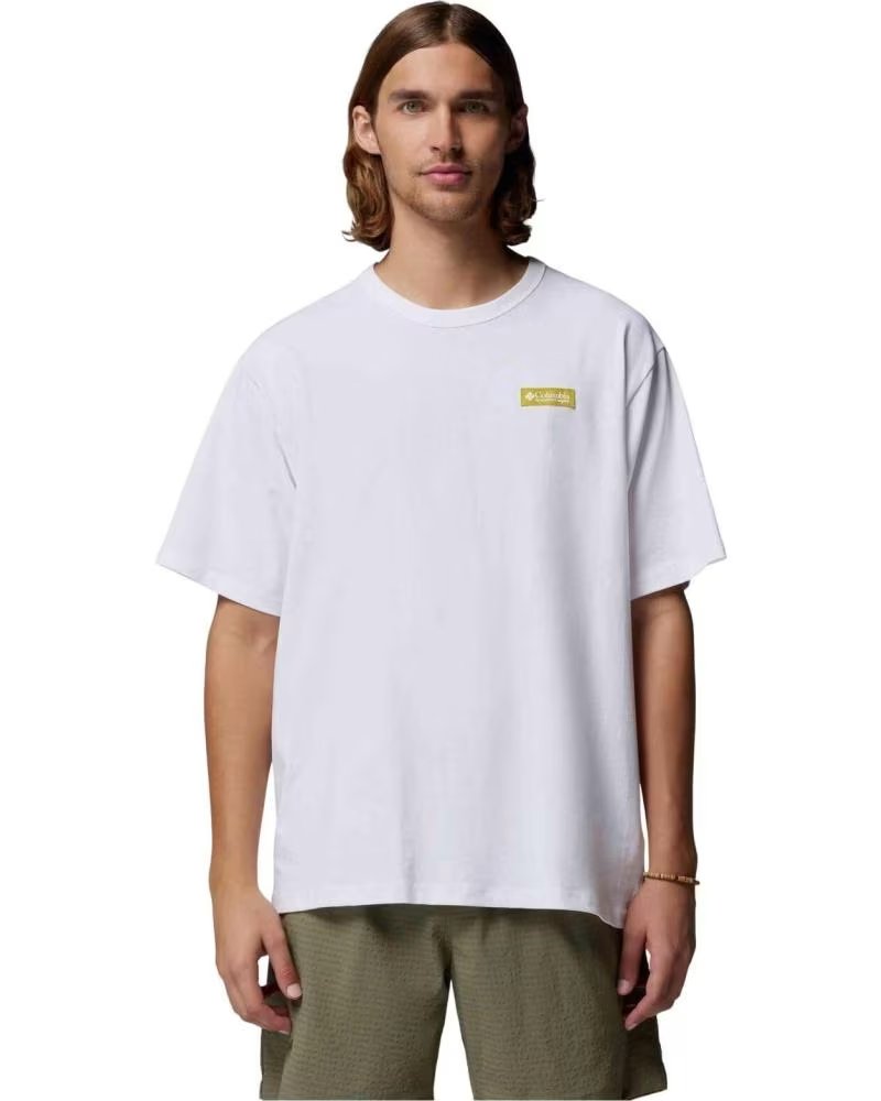 COLUMBIA CAMISETAS HOMBRE MODELO HEAVYWEIGHT ICONOC COLOR BLANCO 101