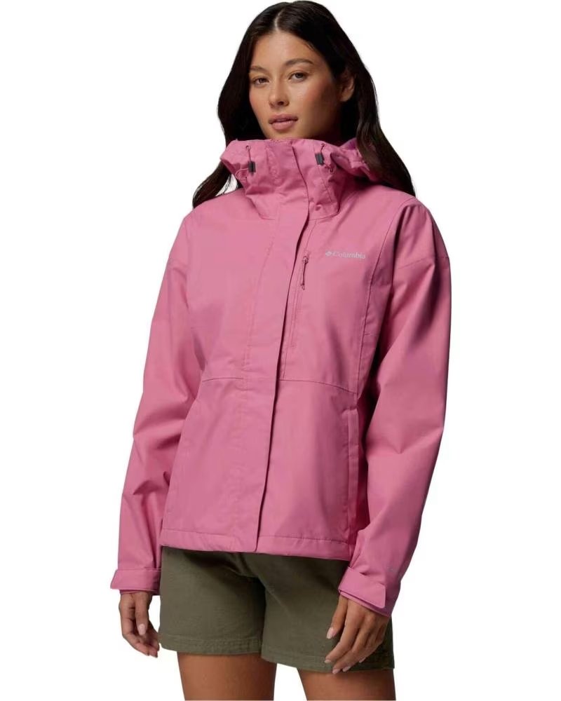 COLUMBIA CHAQUETA CHAQUETA CON CAPUCHA HIKEBOUND II ROSA EN ROSA PARA UNISEX MUJER