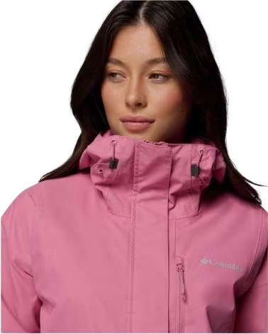 COLUMBIA CHAQUETA CHAQUETA CON CAPUCHA HIKEBOUND II ROSA EN ROSA PARA UNISEX MUJER