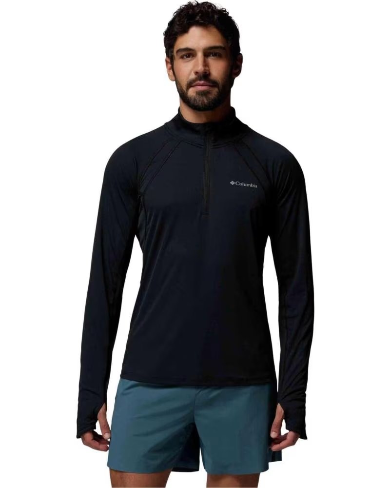 CAMISETA COLUMBIA STEALTH SPRING HALF ZIP HOMBRE 010