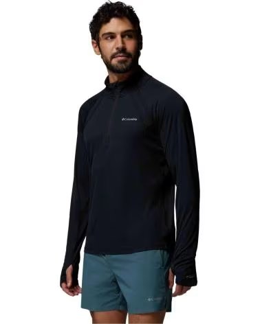 CAMISETA COLUMBIA STEALTH SPRING HALF ZIP HOMBRE 010
