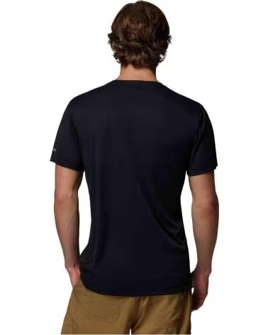 COLUMBIA T-SHIRT ZERO RULES LIGHT GRAPHIC CREW NOIR CORTA