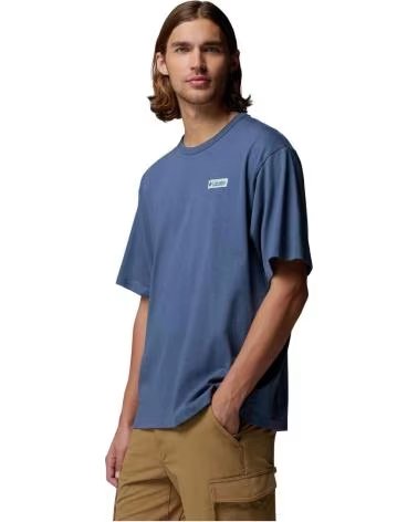 COLUMBIA T-SHIRT A MANICHE CORTE CSC HEAVYWEIGHT ICONIC INDIGO