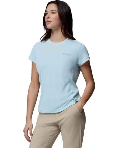 COLUMBIA ZERO RULES LIGHT SHORT SLEEVE T-SHIRT BLUE MUJER