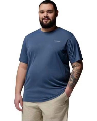 COLUMBIA CAMISETA DE MANGA CORTA CAMISETA ZERO RULES LIGHT MANGA CORTA AZUL INDIGO EN AZUL PARA HOMBRE
