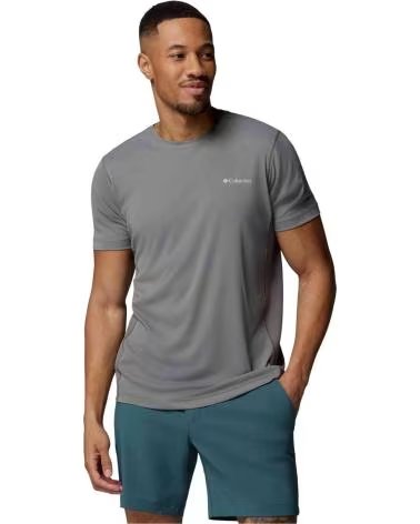 CAMISETA DE MANGA CURTA COLUMBIA ZERO RULES LIGHT CINZA 024