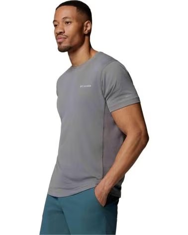 CAMISETA DE MANGA CURTA COLUMBIA ZERO RULES LIGHT CINZA 024