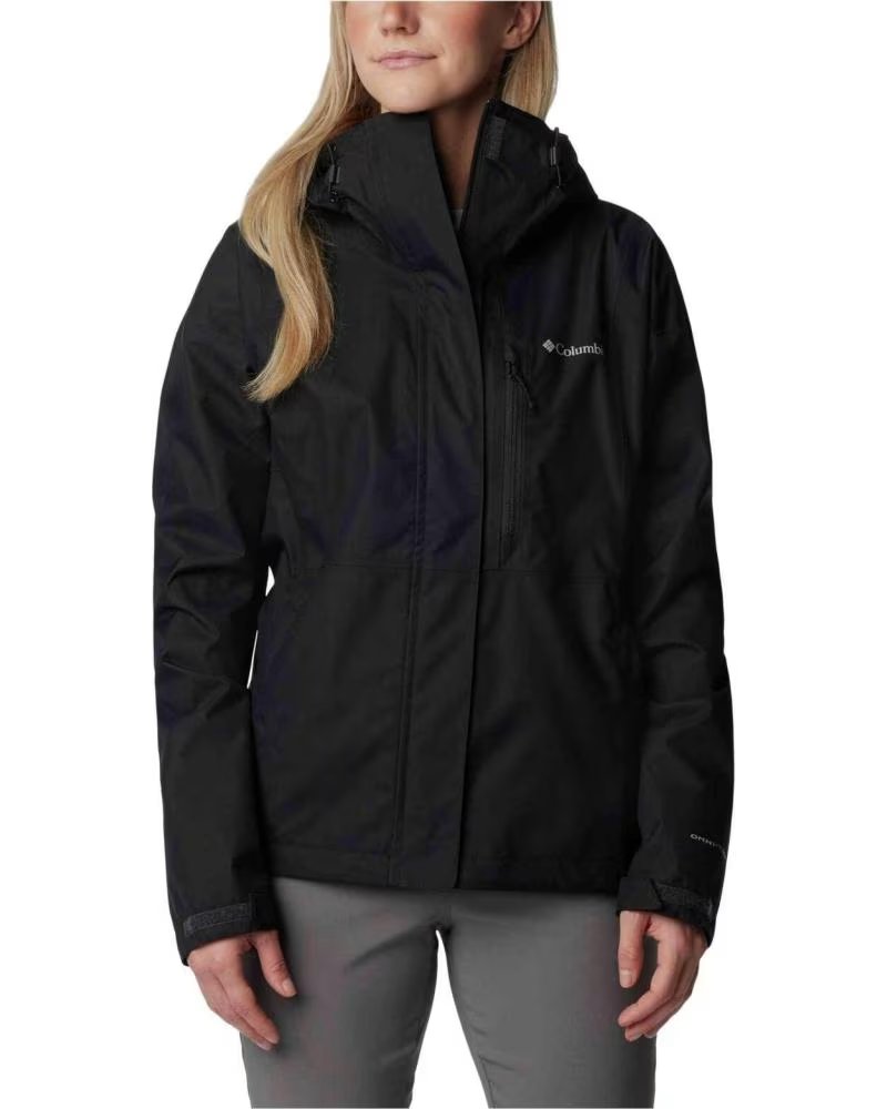 COLUMBIA CHAQUETA CHAQUETA CON CAPUCHA HIKEBOUND II NEGRO PURO EN NEGRO PARA UNISEX MUJER
