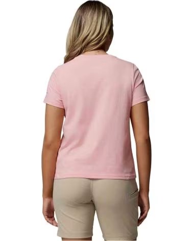 COLUMBIA CAMISETA DE MANGA CORTA CAMISETA ROLLING BEND GRAPHIC MANGA CORTA ROSA EN ROSA PARA MUJER