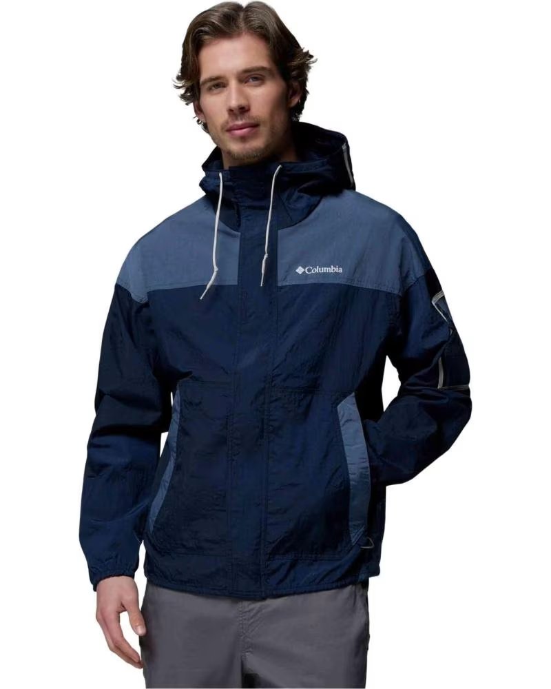 COLUMBIA CHAQUETA CORTAVIENTOS CHALLENGER II CON CAPUCHA NOCHE