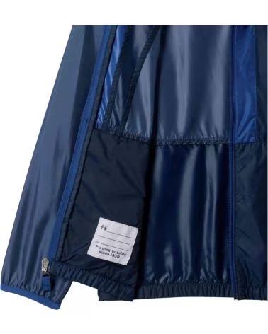 COLUMBIA VESTE COUPE-VENT BACK BOWL II À CAPUCHE BLEU NUIT POUR ENFANT INFANTIL