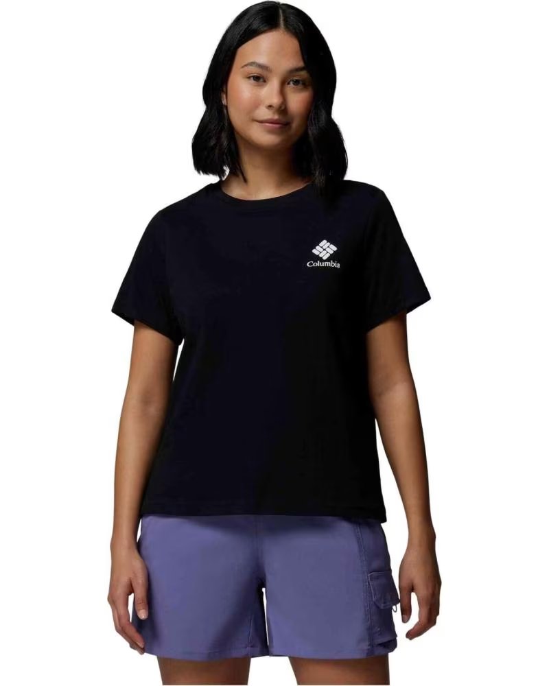 COLUMBIA T-SHIRT ROLLING BEND GRAPHIC DA DONNA MUJER
