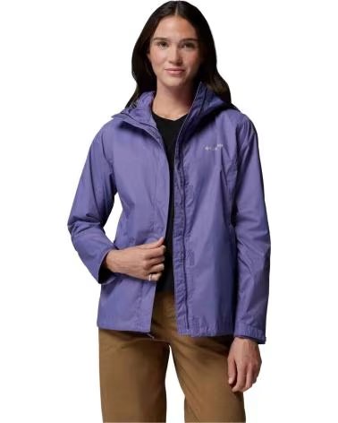 COLUMBIA GIACCA IMPERMEABILE CON CAPPUCCIO ARCADIA II DA DONNA MUJER