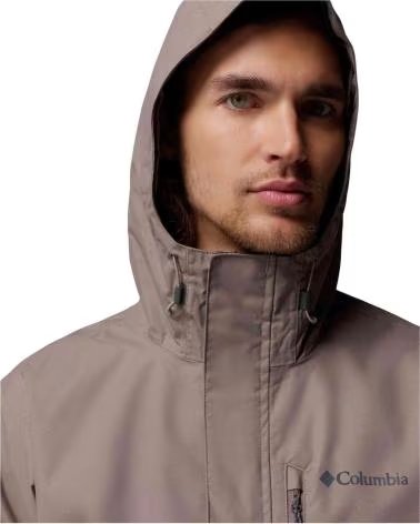 COLUMBIA GIACCA CON CAPPUCCIO HIKEBOUND II MARRONE PALIDO