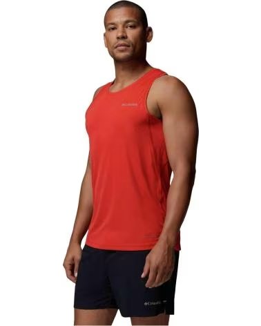 COLUMBIA CAMISETA DE TIRANTES CAMISETA STEALTH SPRING SIN ROJO ANARANJADO EN ROJO PARA HOMBRE MANGAS