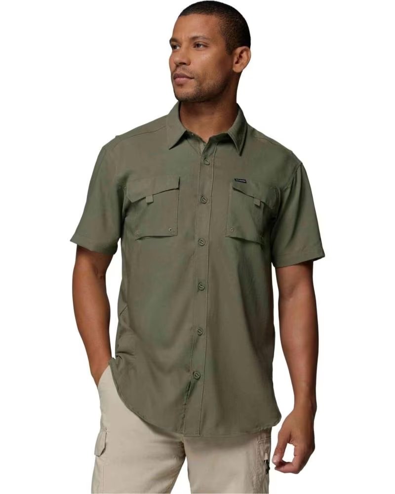 COLUMBIA SILVER RIDGE UTILITY II SHORT SLEEVE SHIRT OLIVE OLIVA