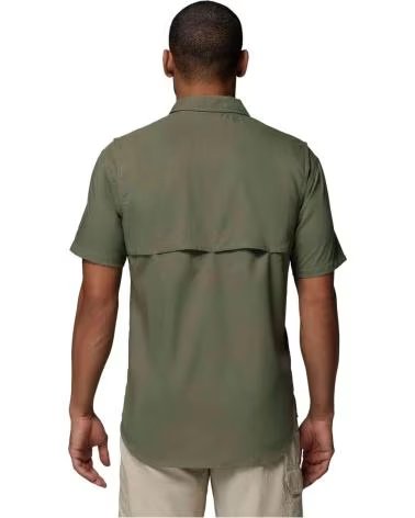 COLUMBIA SILVER RIDGE UTILITY II SHORT SLEEVE SHIRT OLIVE OLIVA
