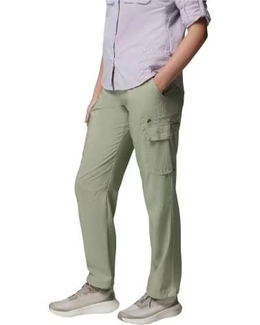 COLUMBIA PANTALON CARGO SKIEN VALLEY VERT MUJER