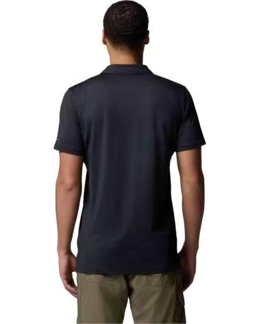 COLUMBIA POLO DE MANGA POLO TECH TRAIL UTILITY MANGA NEGRO EN NEGRO PARA HOMBRE CORTA