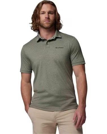 COLUMBIA POLO DE MANGA CORTA POLO PARSONS POINT MANGA CORTA VERDE EN VERDE PARA HOMBRE OLIVA