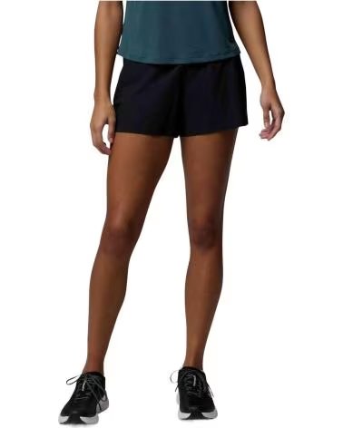 COLUMBIA PANTALONCINI DONNA STEALTH SPRING NERO MUJER