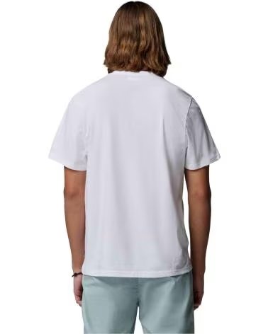 COLUMBIA CAMISETA DE MANGA CORTA CAMISETA CSC BASIC LOGO MANGA CORTA BLANCO PURO NEGRO EN BLANCO PARA HOMBRE