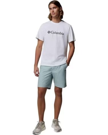 COLUMBIA CAMISETA DE MANGA CORTA CAMISETA CSC BASIC LOGO MANGA CORTA BLANCO PURO NEGRO EN BLANCO PARA HOMBRE