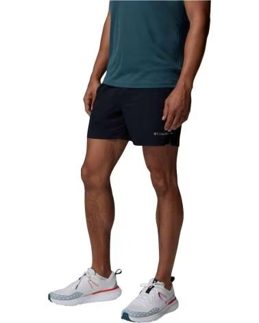 COLUMBIA PANTALON CORTO PANTALON CORTO STEALTH SPRING NEGRO PURO EN NEGRO PARA HOMBRE LINED
