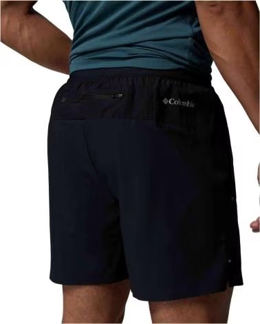 COLUMBIA PANTALON CORTO PANTALON CORTO STEALTH SPRING NEGRO PURO EN NEGRO PARA HOMBRE LINED