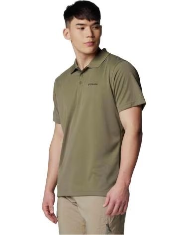 COLUMBIA POLO DE MANGA CORTA POLO UTILIZER MANGA CORTA VERDE EN VERDE PARA HOMBRE OLIVA