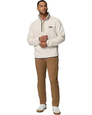 COLUMBIA FELPA IN PILE HELVETIA II HALF SNAP BEIGE