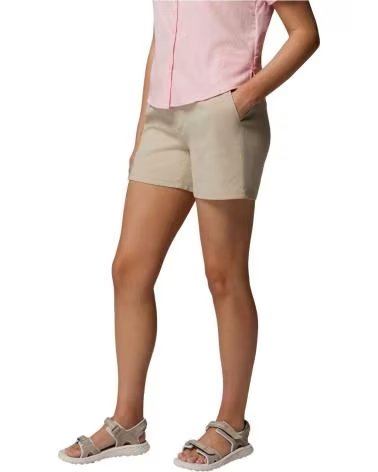 COLUMBIA PANTALONCINI CEDAR CREST BEIGE MUJER