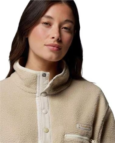 COLUMBIA SWEAT EN POLAIRE HELVETIA II CROPPED HALF SNAP MUJER