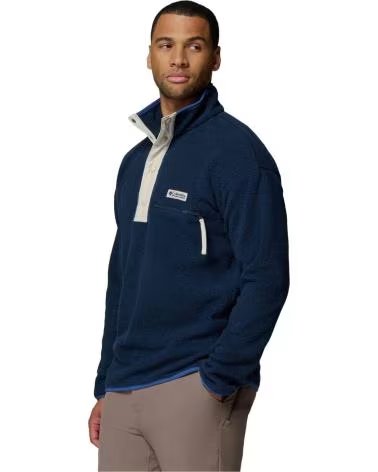 COLUMBIA HELVETIA II HALF SNAP FLEECE SWEATSHIRT NOCHE