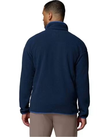 COLUMBIA HELVETIA II HALF SNAP FLEECE SWEATSHIRT NOCHE