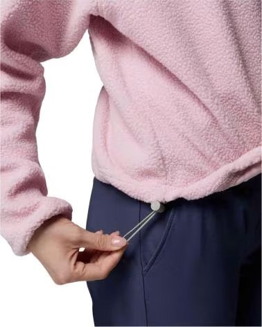 COLUMBIA HELVETIA II CROPPED HALF SNAP SWEATSHIRT MUJER