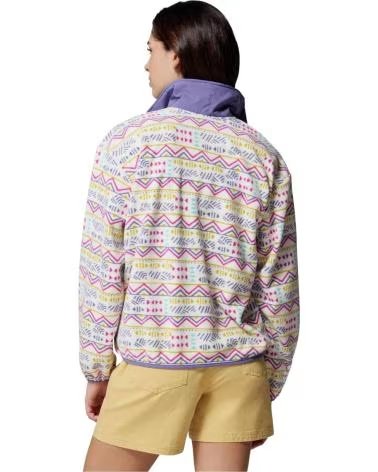 COLUMBIA FELPA SEQUOIA GROVE PRINTED HALF ZIP DA DONNA MUJER